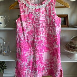 Lilly Pulitzer Pink and White Dress